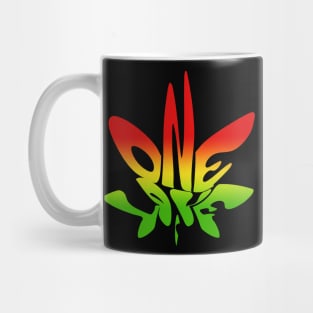 One Love leaf Mug